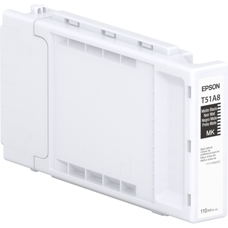 Epson T51A UltraChrome XD3 100ml Ink Cartridge for SureColor Inkjet Printers Matte Black